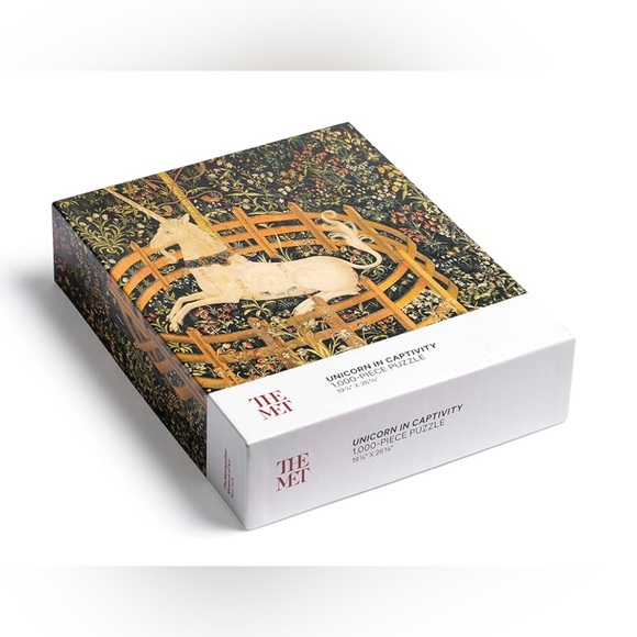 NEW The Metropolitan Museum of Art Unicorn in Captivity Jigsaw Puzzle 1000 Pcs - Picture 2 of 2